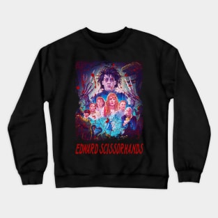 Artful Blades Edward Scissorhands' Creativity Crewneck Sweatshirt